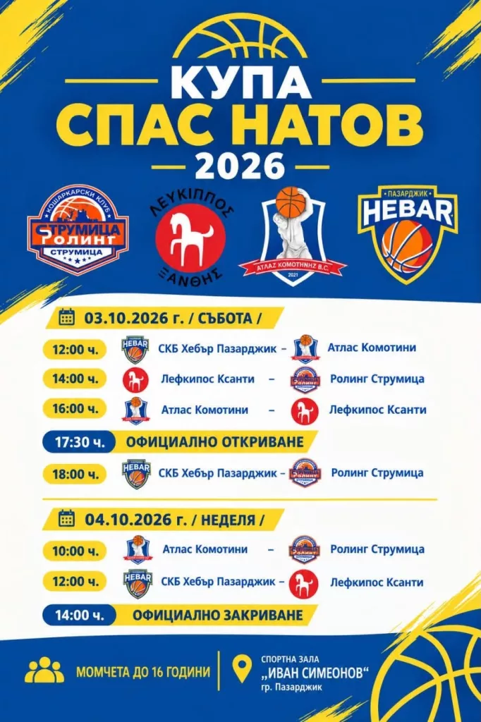„Хебър“ събира баскетболни таланти от Балканите - basketbol spas natov